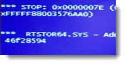 rtstor64.sys blue screen crash